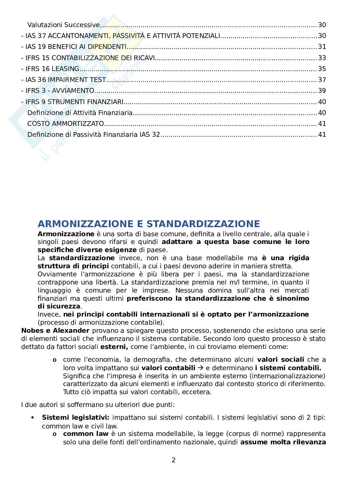 Riassunti Esame Bilancio Pag. 2