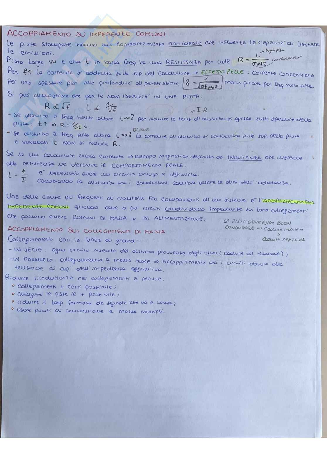 Appunti di Compatibilità elettromagnetica Pag. 11