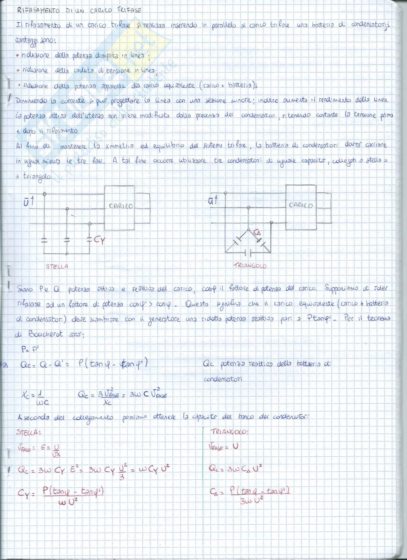 Analisi dei sistemi trifase Pag. 16