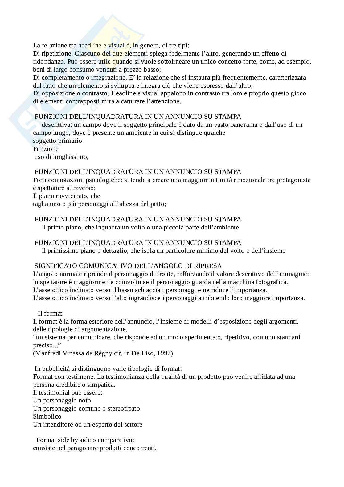Esame di sociologia della comunicazione - Appunti presi a lezione Pag. 36