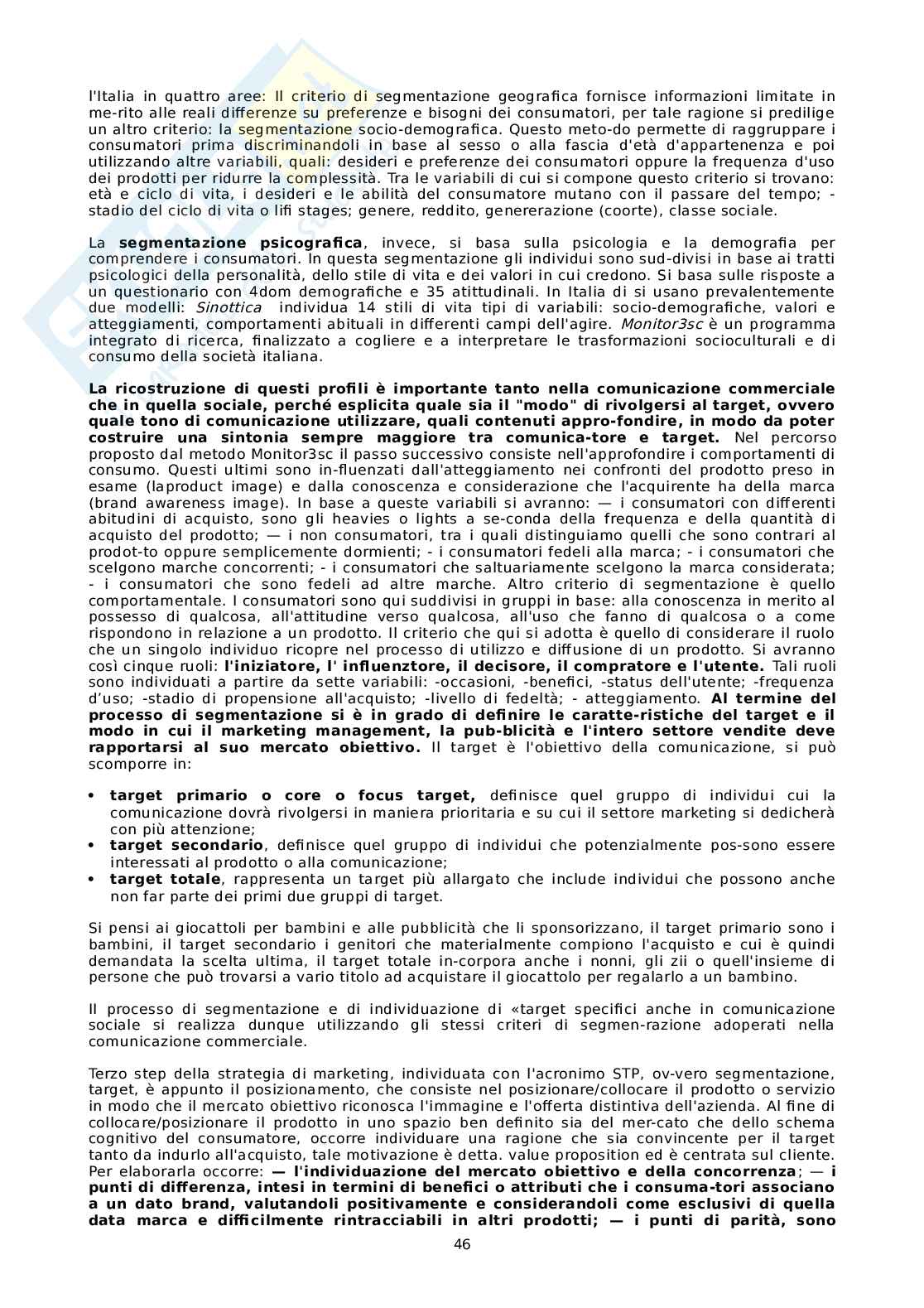 Comunicazione sociale Pag. 46
