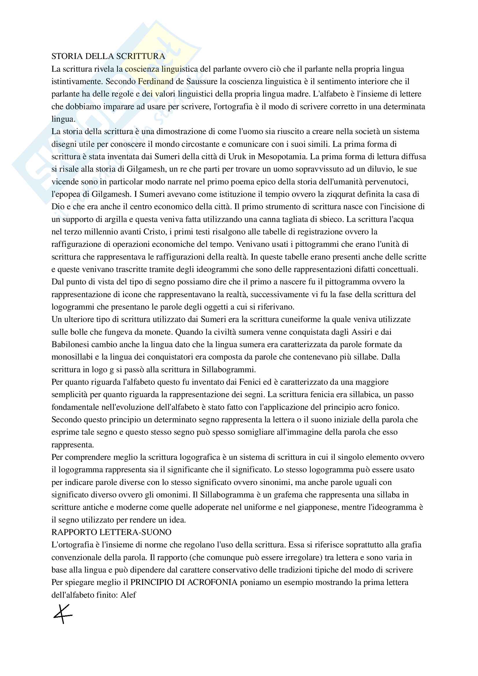 Appunti linguistica generale Pag. 6