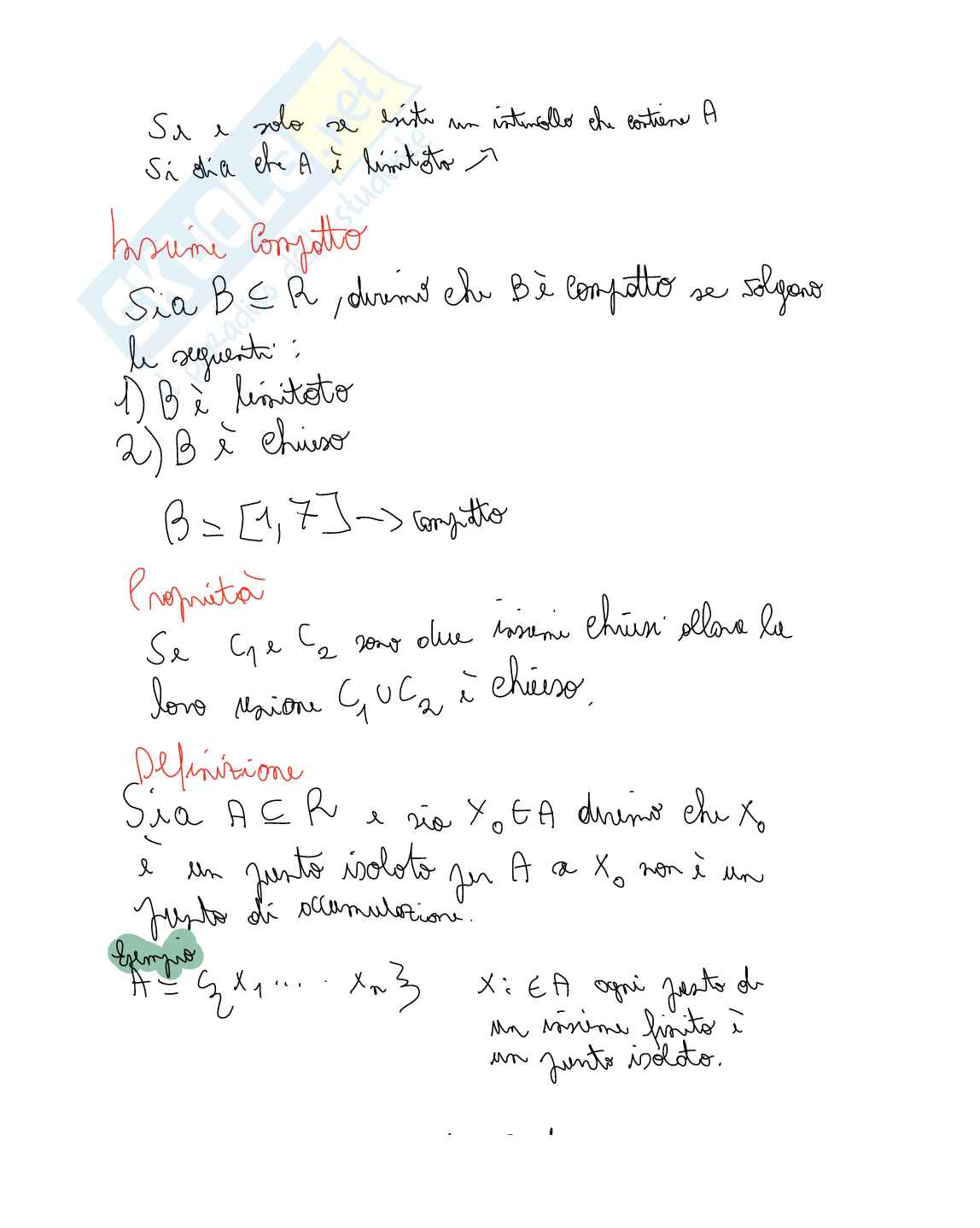 Analisi 1 - parte 3 Pag. 2