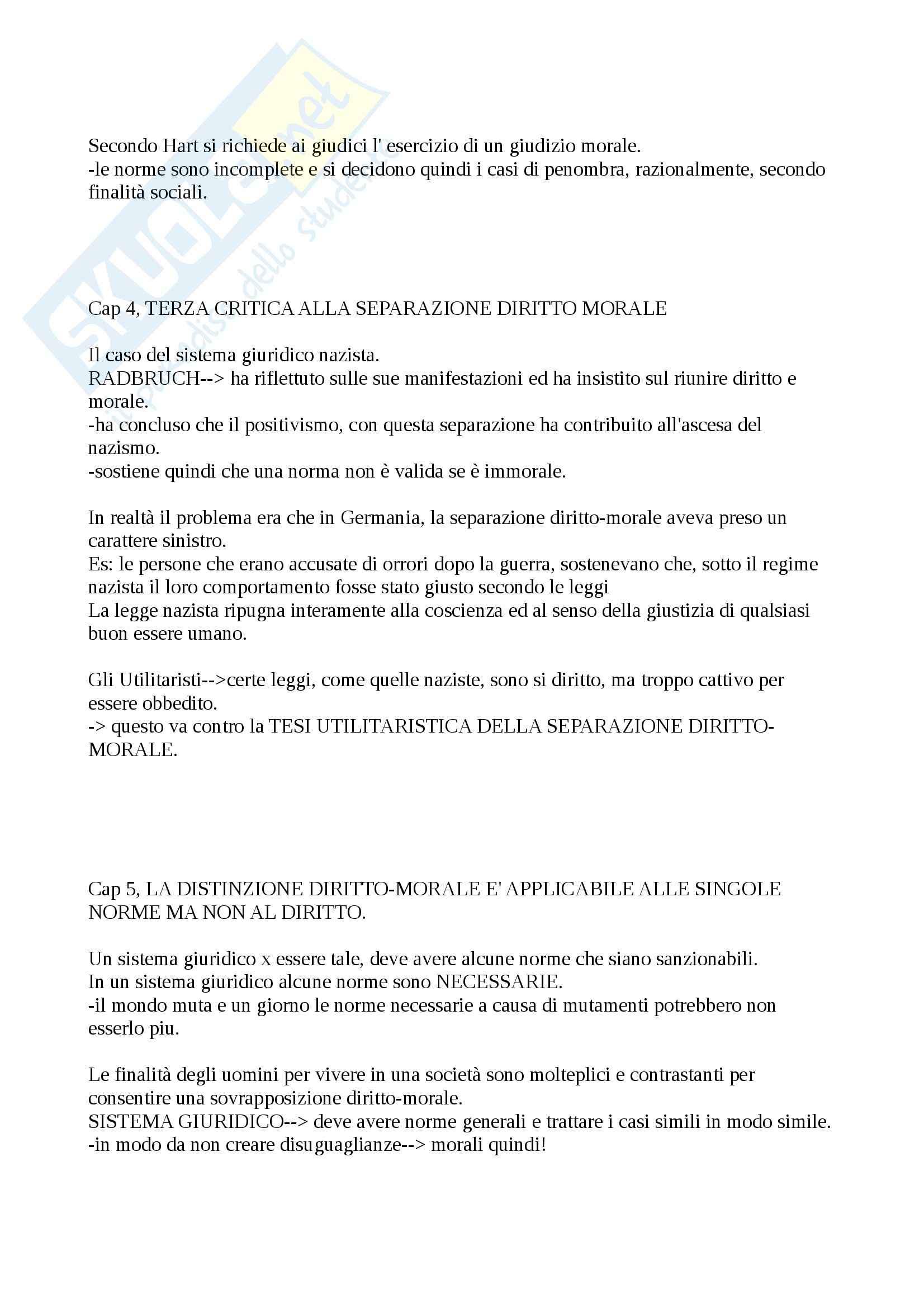 Riassunto esame Filosofia del diritto, prof. Durante, libro consigliato il positivismo giuridico contemporaneo, Schiavello, Velluzzi Pag. 16
