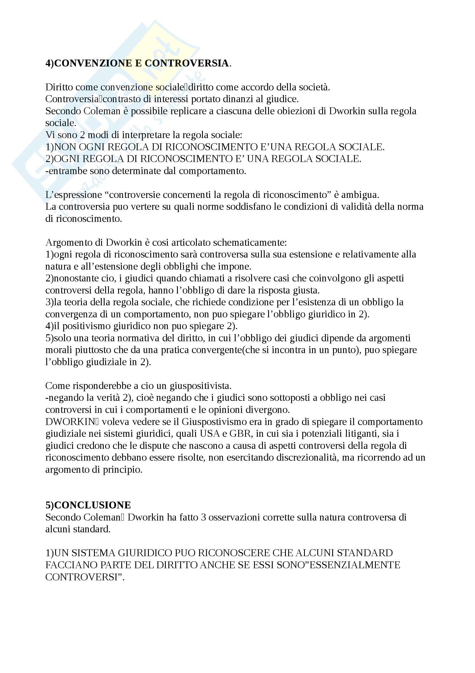 Riassunto esame Filosofia del diritto, prof. Durante, libro consigliato il positivismo giuridico contemporaneo, Schiavello, Velluzzi Pag. 46