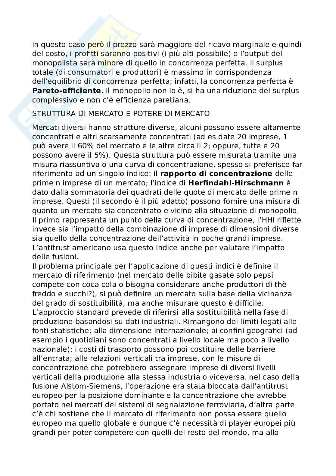 Appunti Economia Industriale/Economia delle organizzazioni Pag. 2