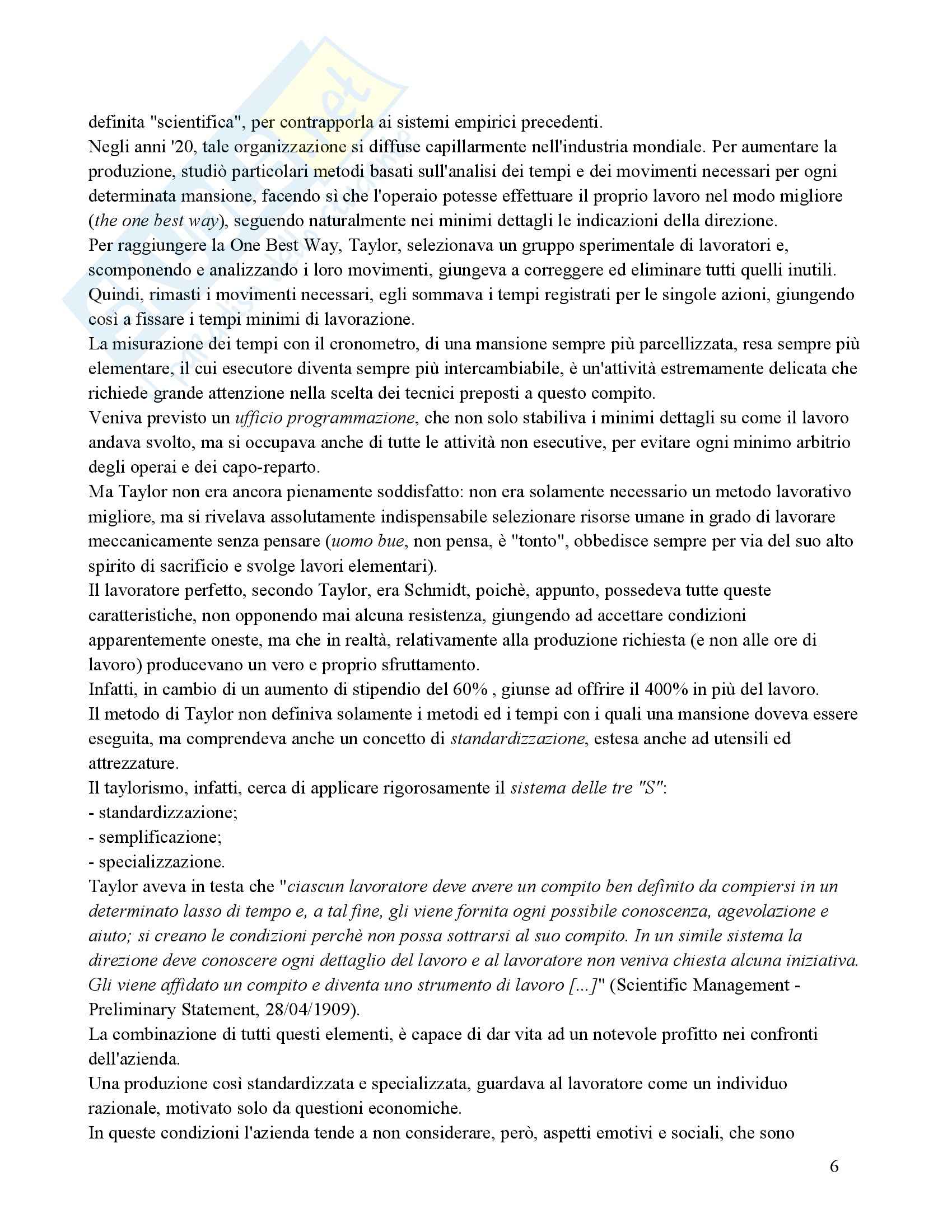Organizzazione aziendale - storia sull'azienda Mc Donald's Pag. 6