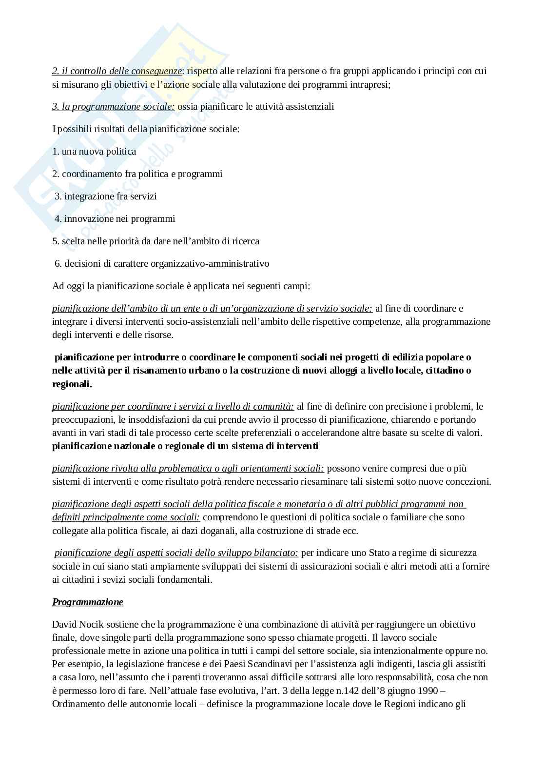 Programmazione territoriale  Pag. 2