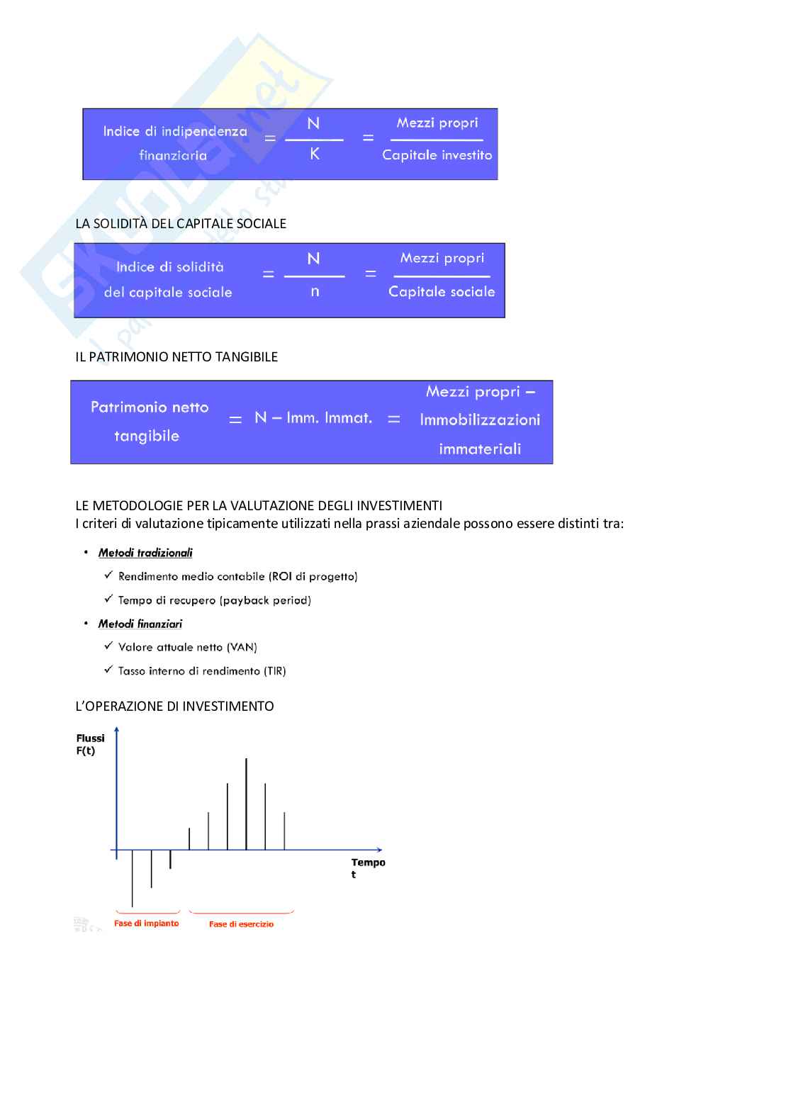 Economia e gestione delle imprese Pag. 71
