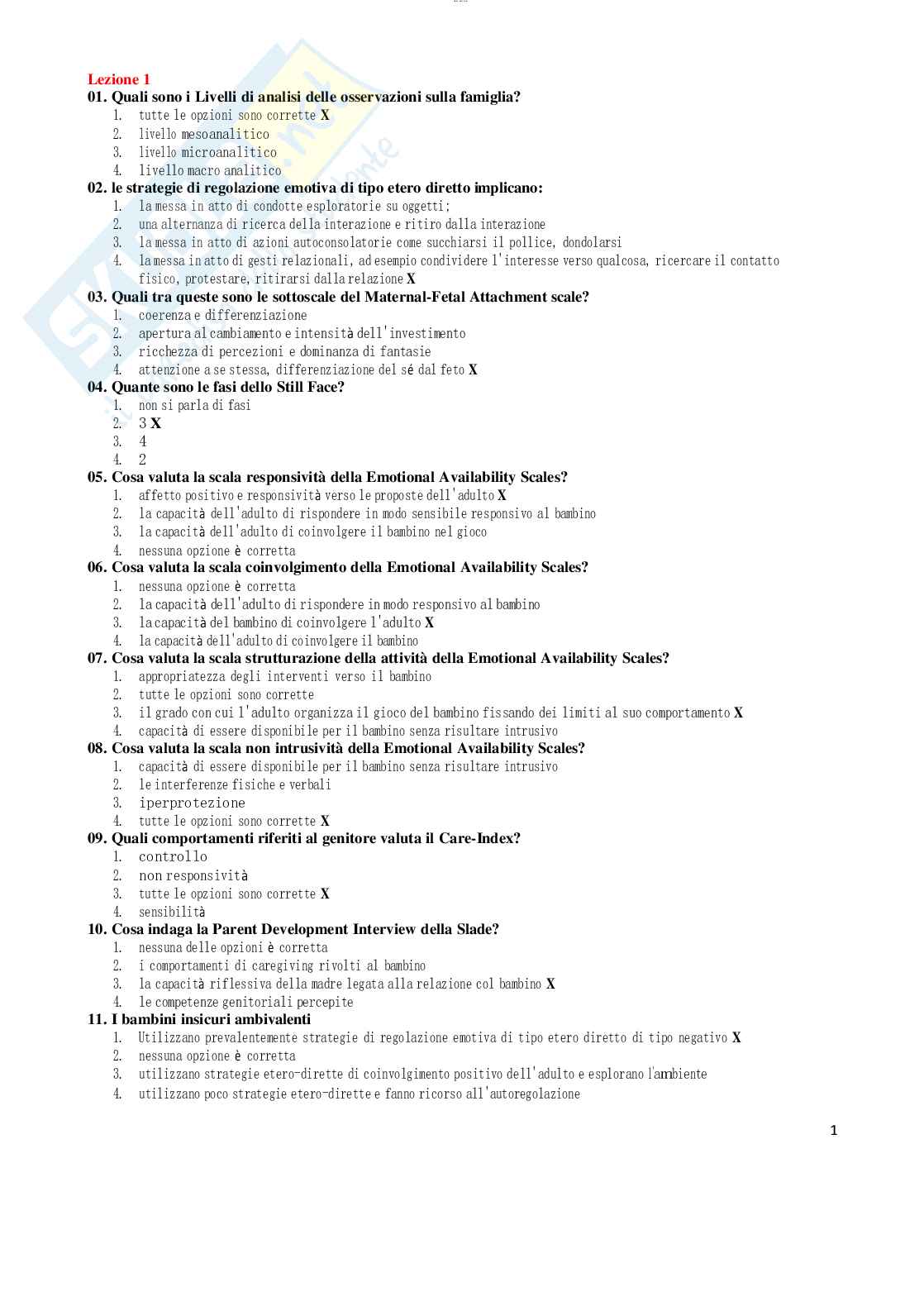 Psicologia ed analisi delle relazioni interpersonali Pag. 2