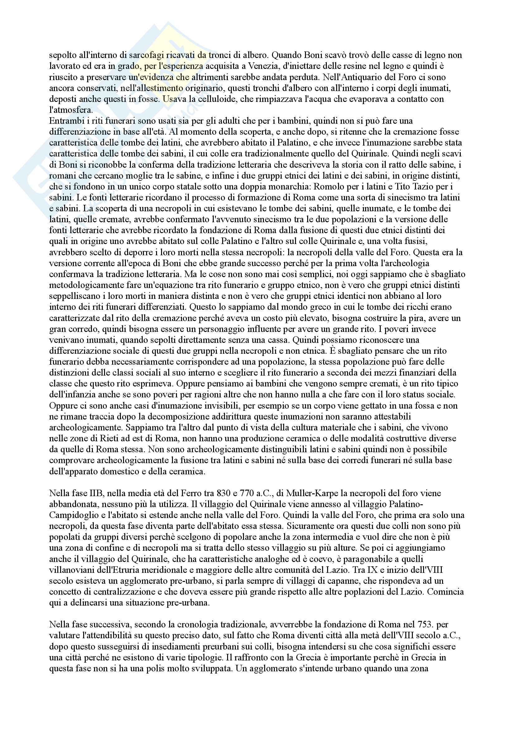 Appunti - Archeologia e storia dell'arte romana, Prof.ssa Ilaria Romeo Pag. 6
