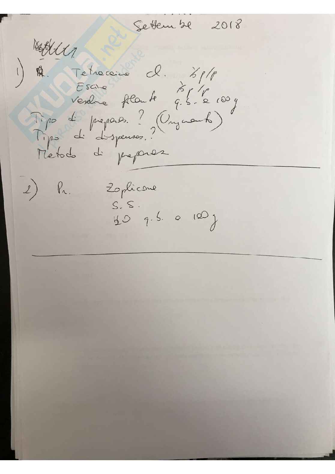  Tecniche e legislazione farmaceutica I Pag. 6