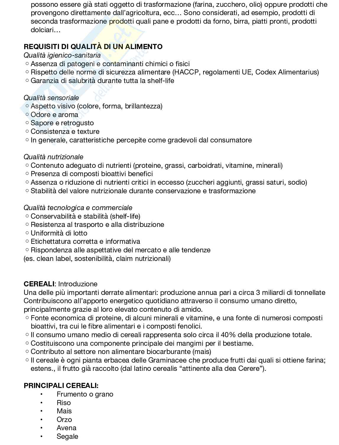 Alimenti di origine vegetale Pag. 2