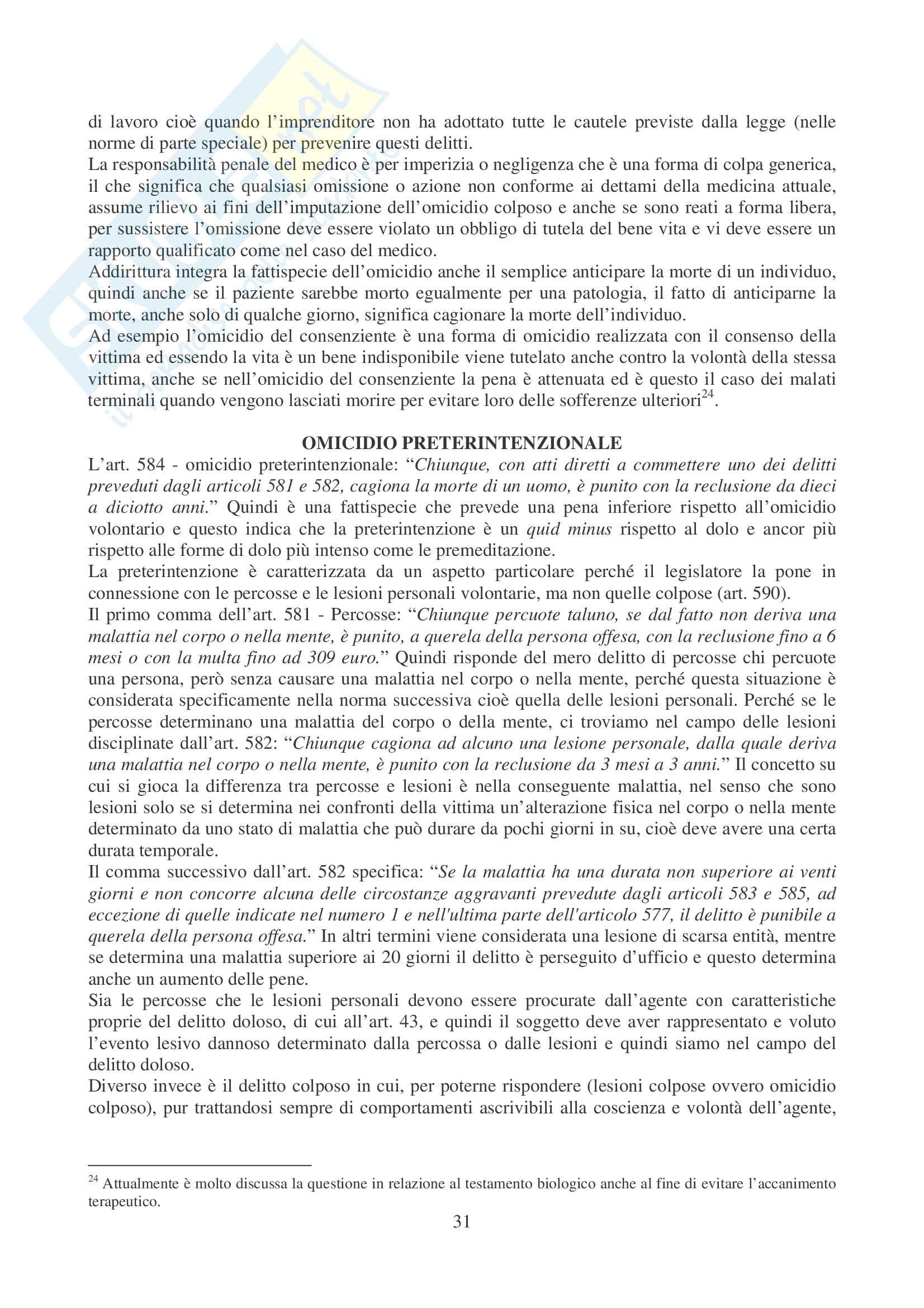 Diritto Penale II - Appunti Pag. 31
