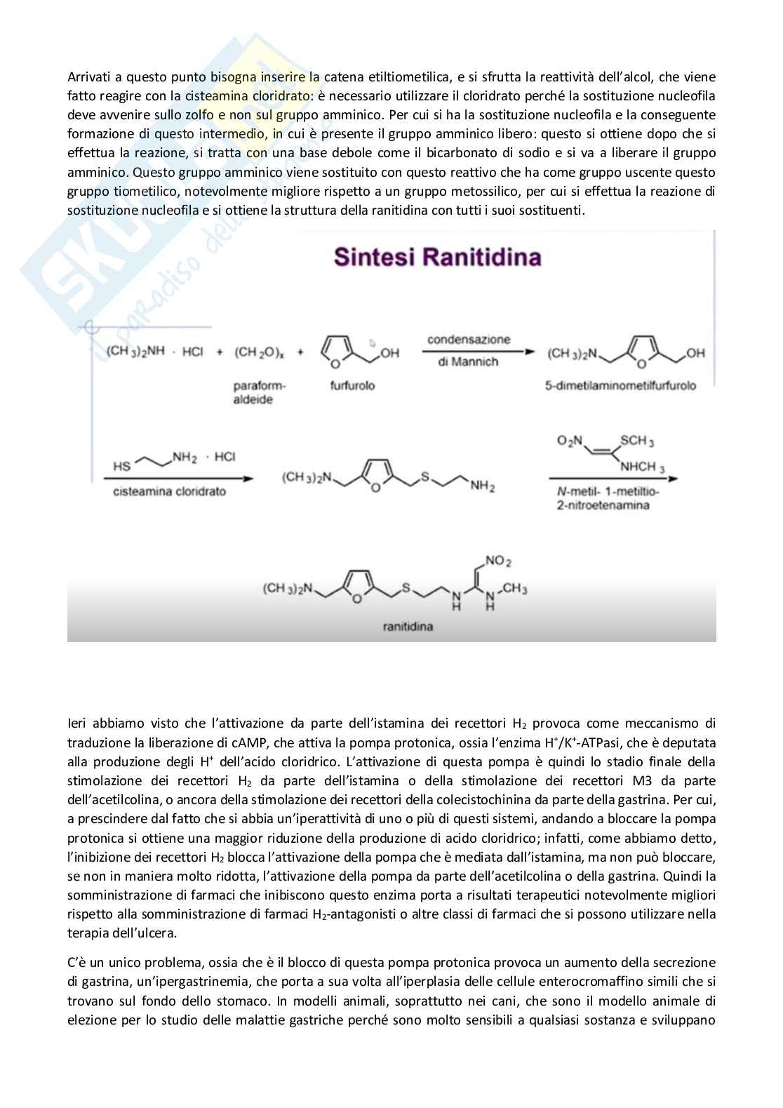 Apputi esame lezioni 29-33 su 33 di Chimica farmaceutica e tossicologica 2  Pag. 26