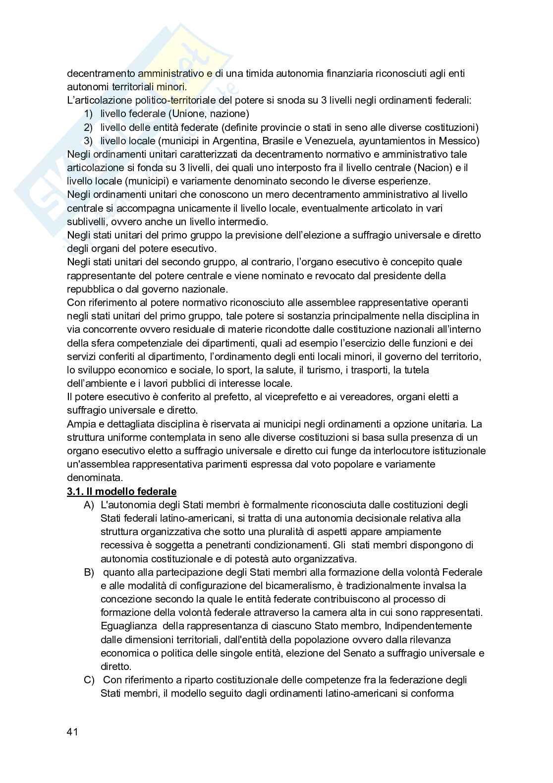 Riassunto esame Diritto pubblico comparato, Prof. Guidi Guido, libro consigliato Diritto costituzionale comparato, Carrozza, Di Giovine, Ferrari Pag. 41