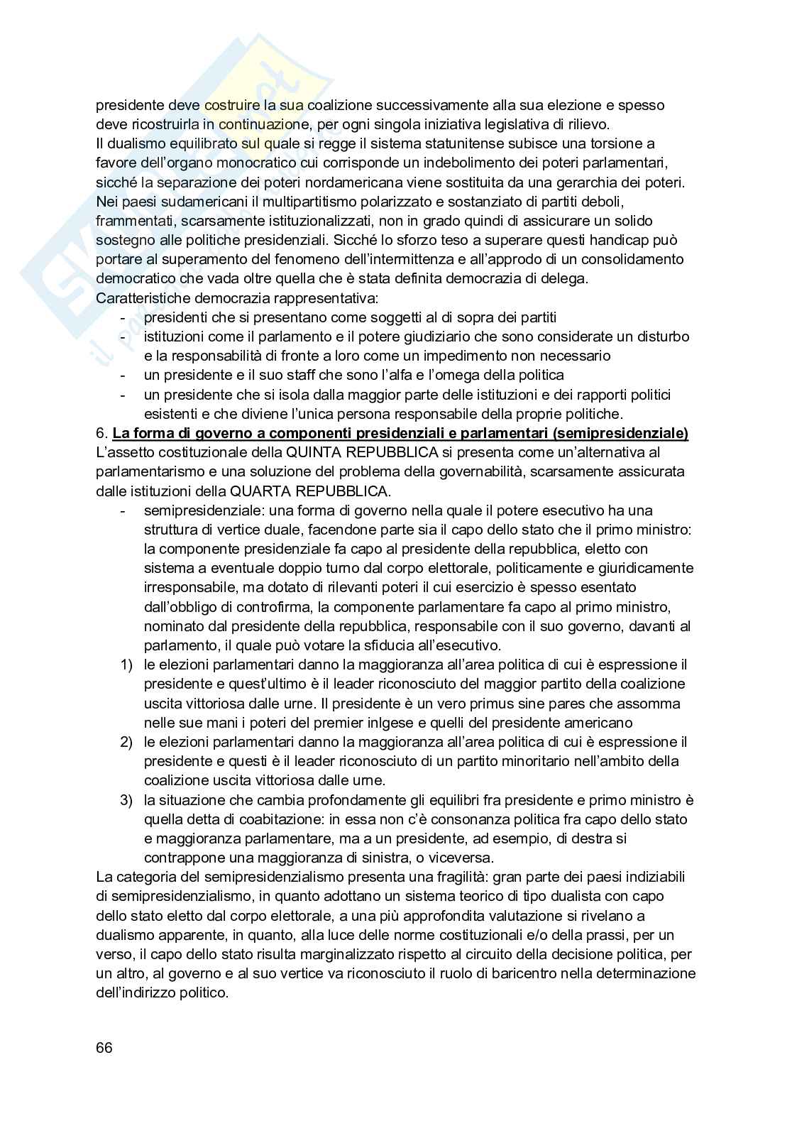 Riassunto esame Diritto pubblico comparato, Prof. Guidi Guido, libro consigliato Diritto costituzionale comparato, Carrozza, Di Giovine, Ferrari Pag. 66