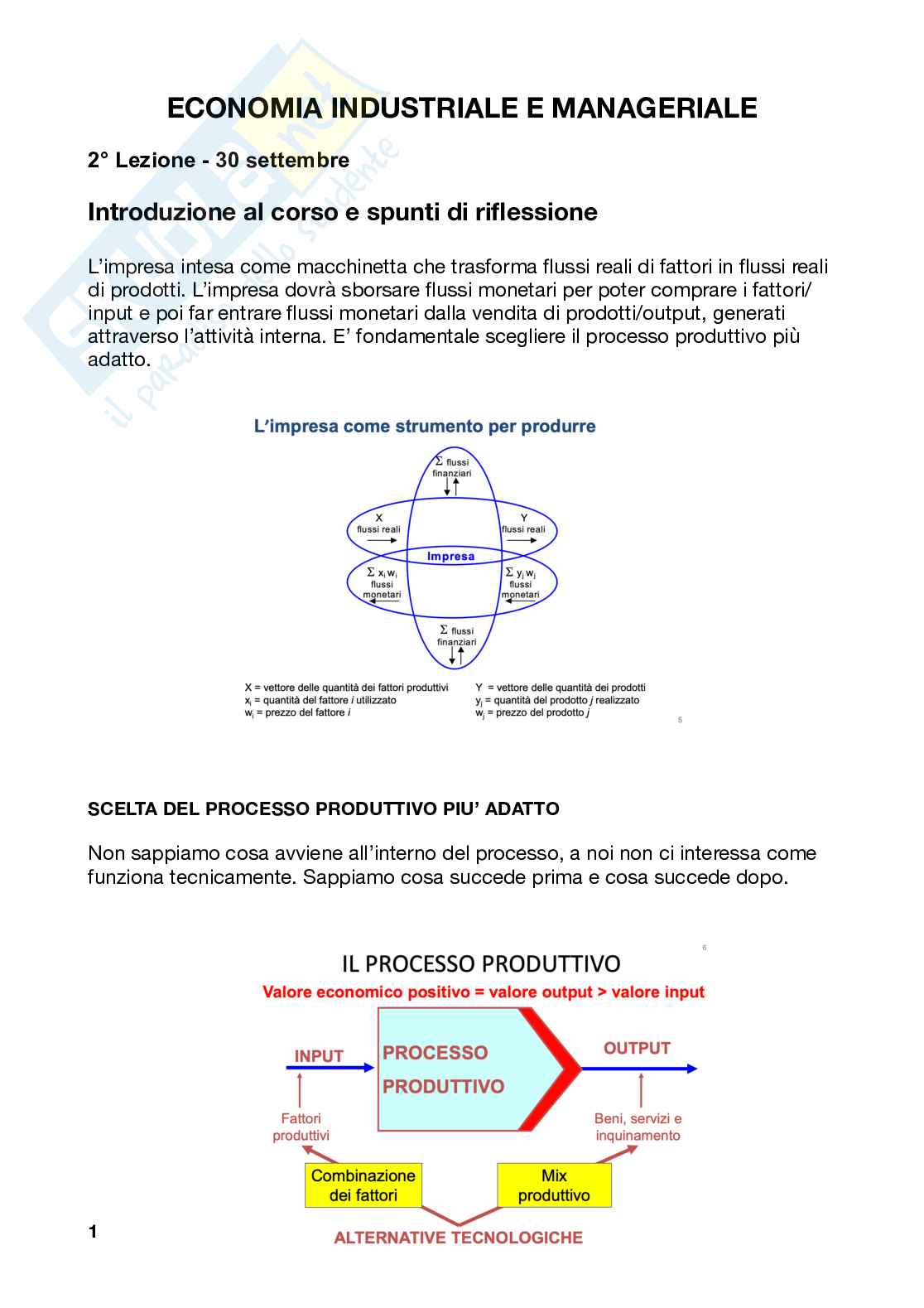 Appunti di Economia aziendale Pag. 1