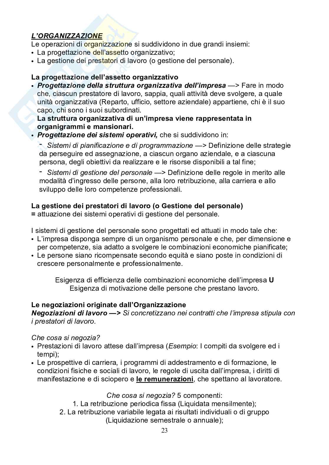 Riassunto di Economia Aziendale - Primo Parziale Pag. 26