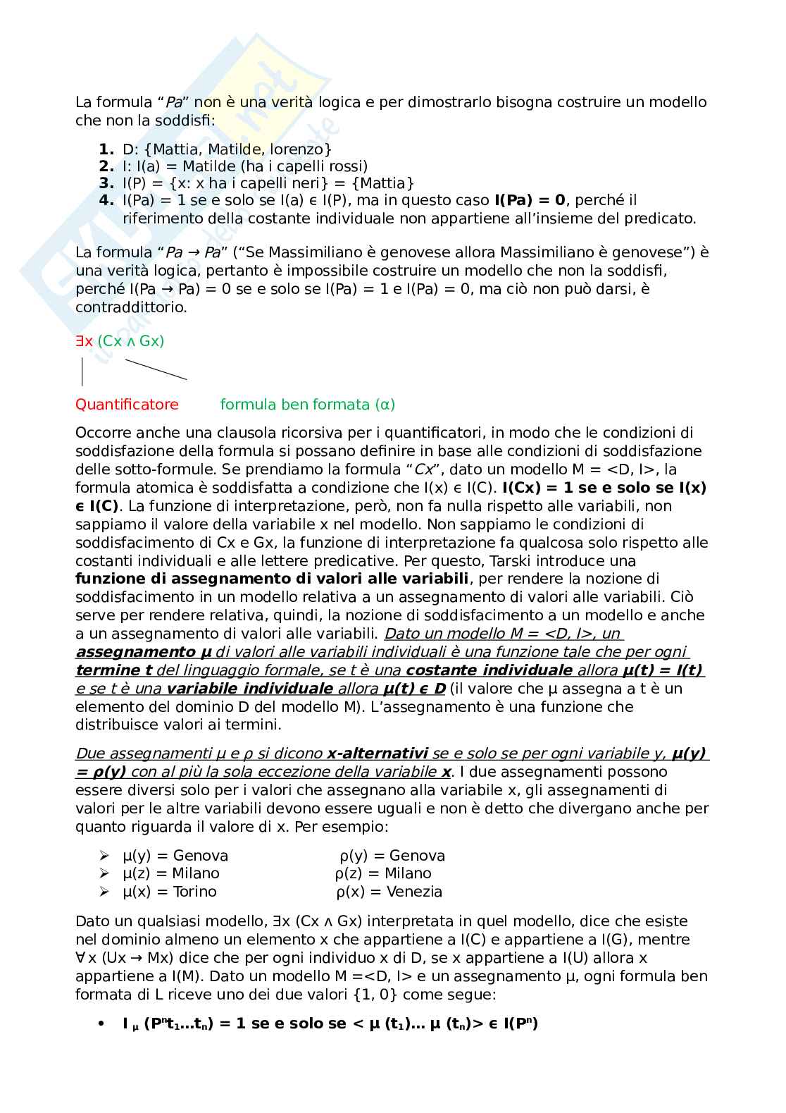 Appunti di filosofia del linguaggio Pag. 11