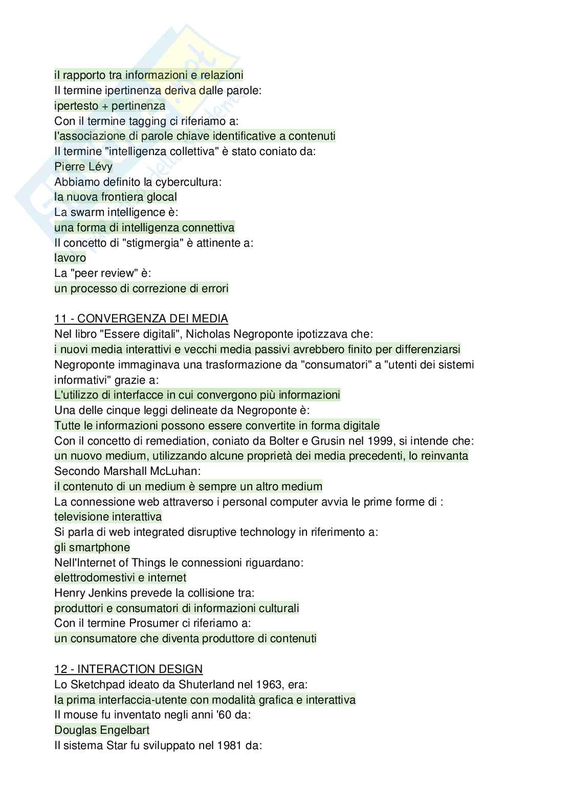 Paniere Tecnologie digitali e processi cognitivi Pag. 6