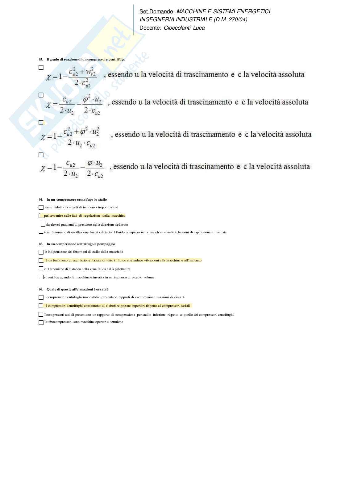 Macchine e sistemi energetici Pag. 51