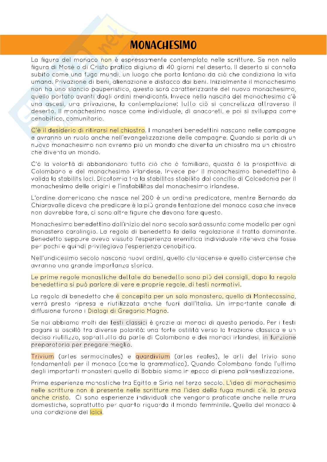 Appunti Storia della chiesa medievale Pag. 16