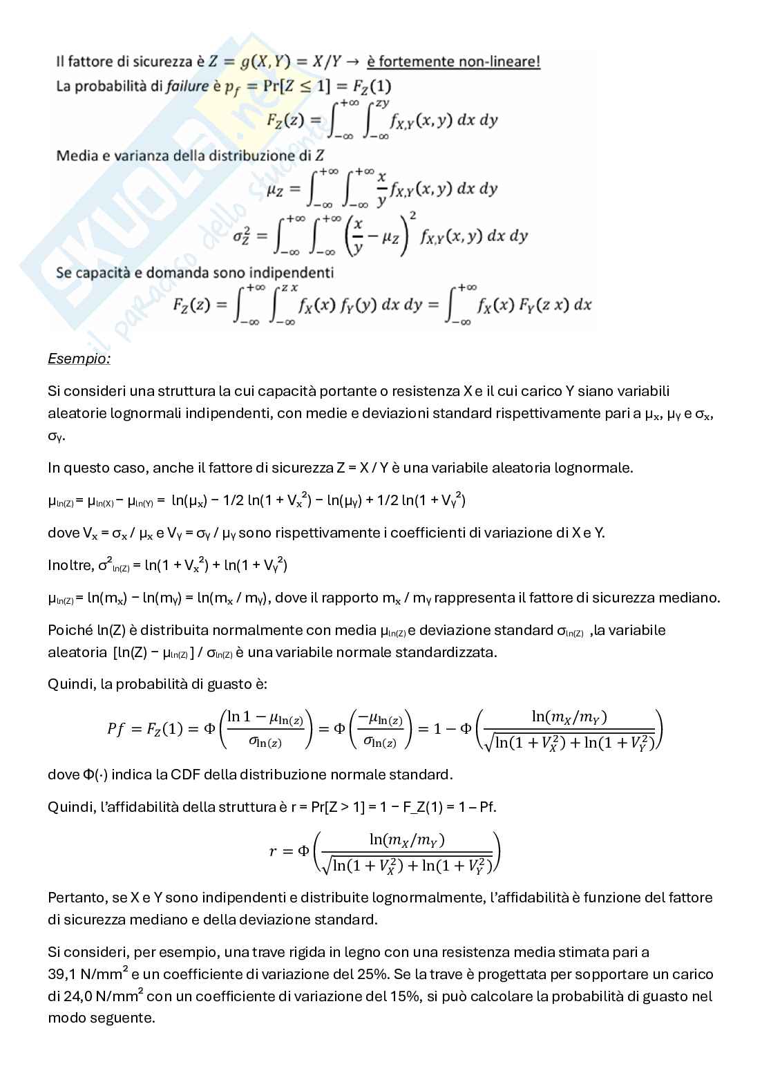 Appunti del modulo di Analisi del Rischio Pag. 16