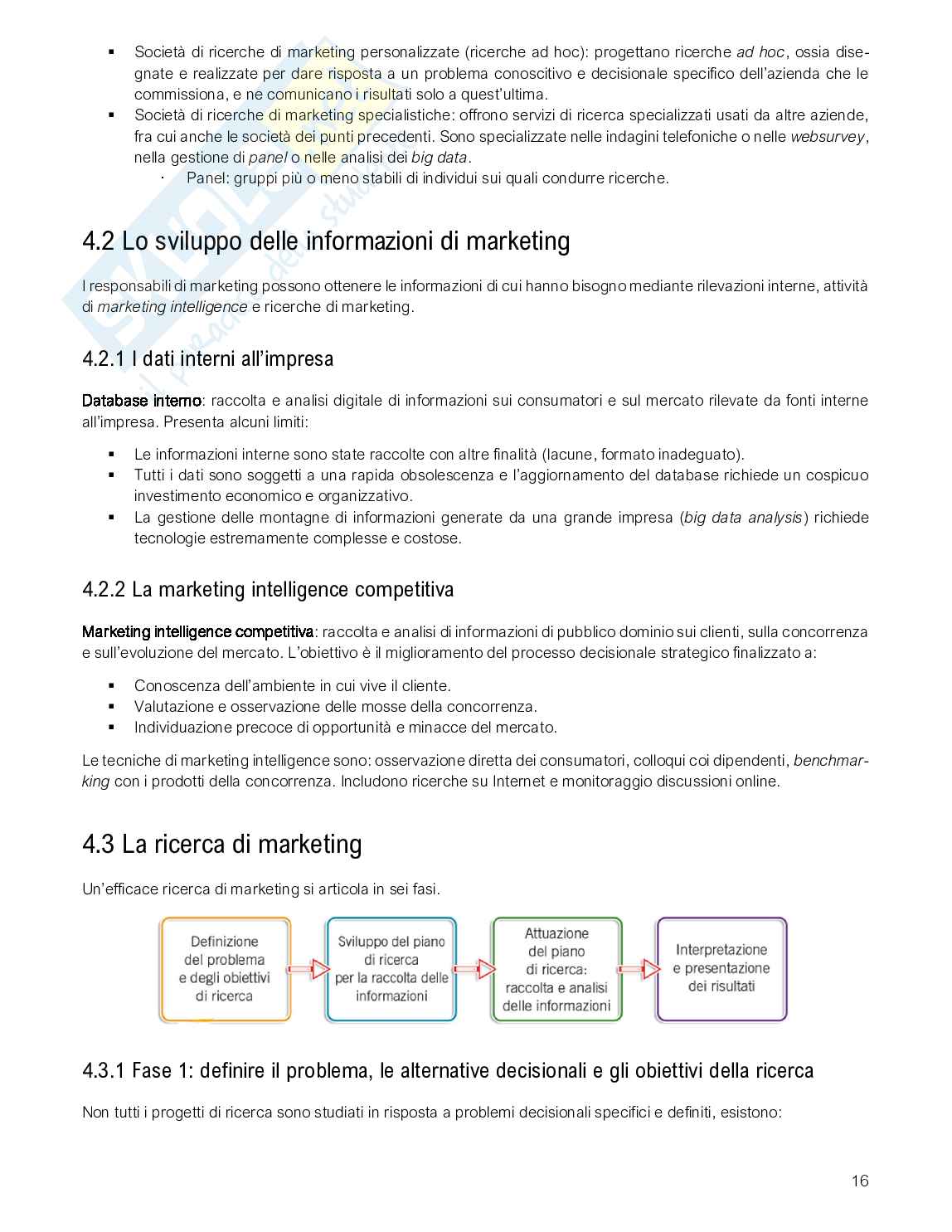Tecniche quantitative di marketing Pag. 16