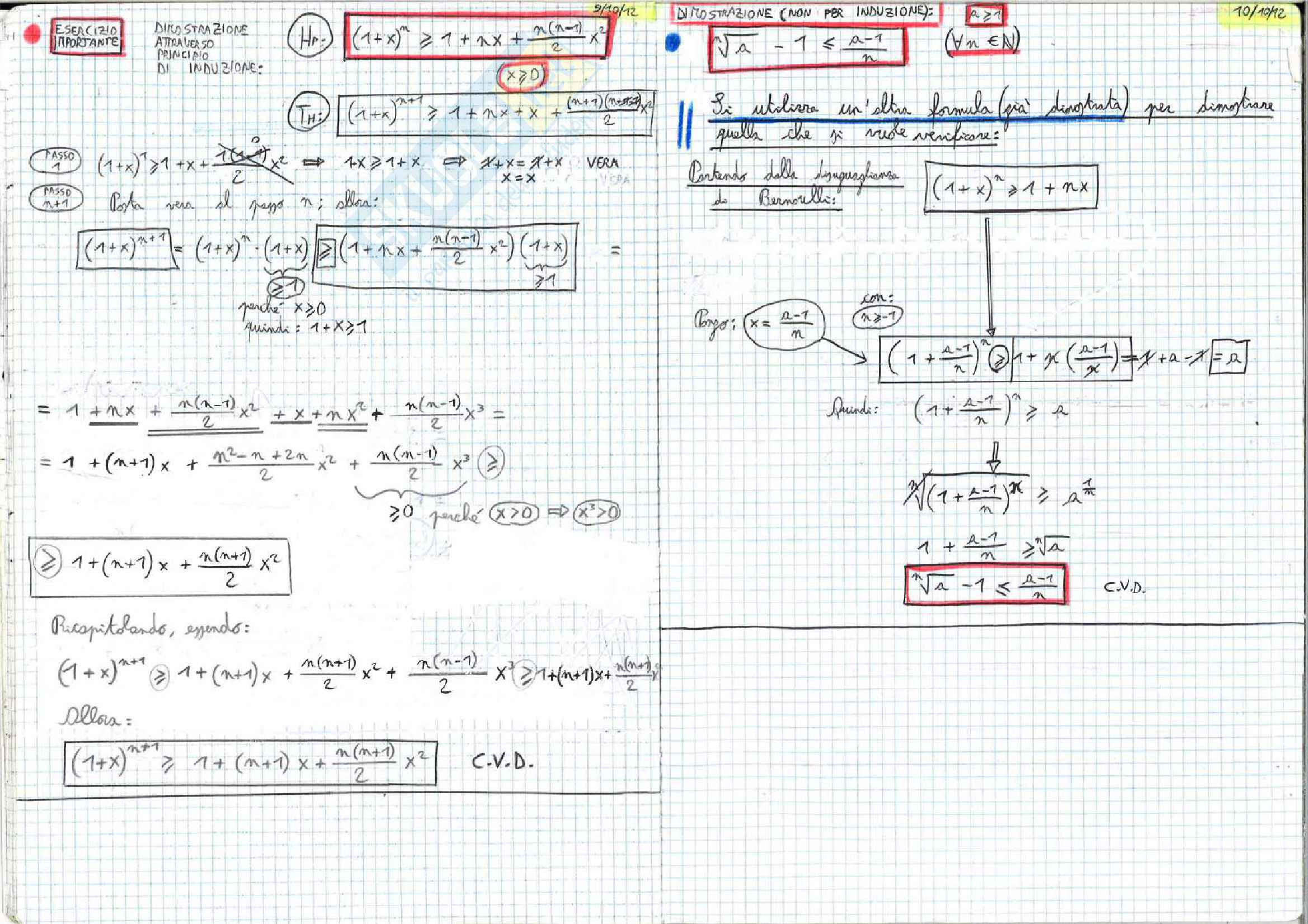 Appunti e esercizi svolti, Analisi 1, Loreti Pag. 16