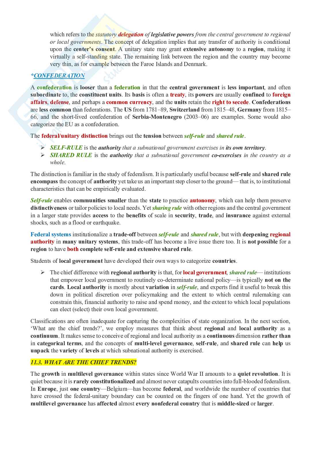 Appunti integrati con studio manuale di Comparative Politics Pag. 56