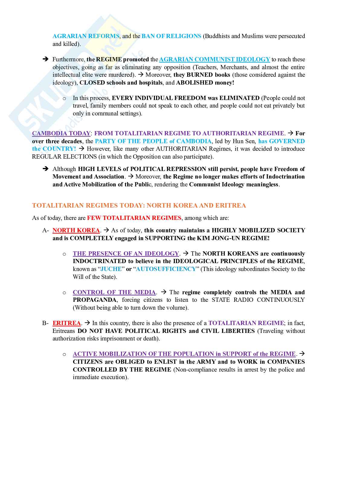 Appunti integrati con studio manuale di Comparative Politics Pag. 6