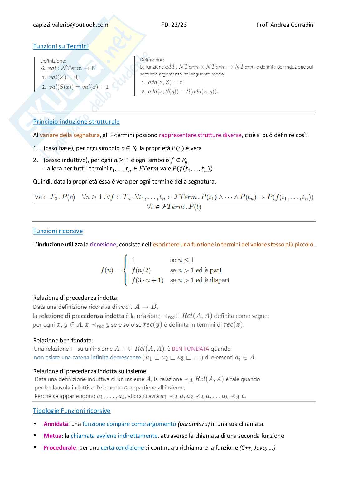 Esame Fondamenti di informatica Pag. 31