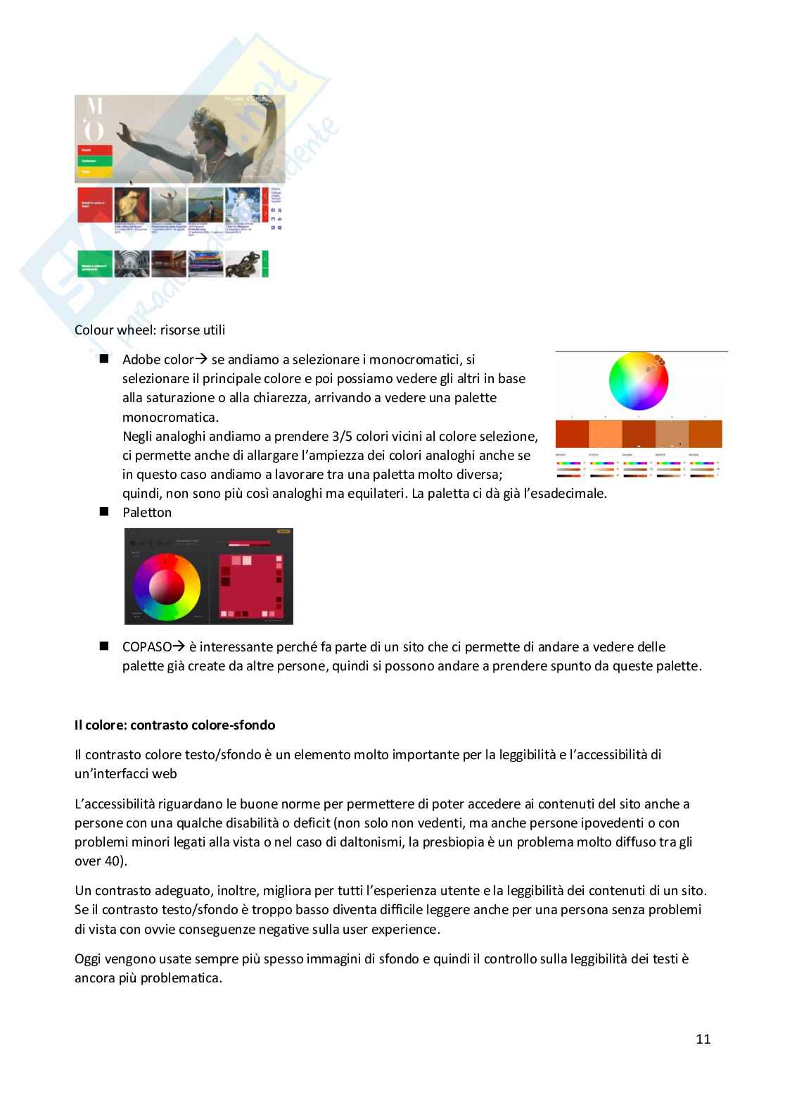 Informatica e grafica per il web - parte Quarti Pag. 11