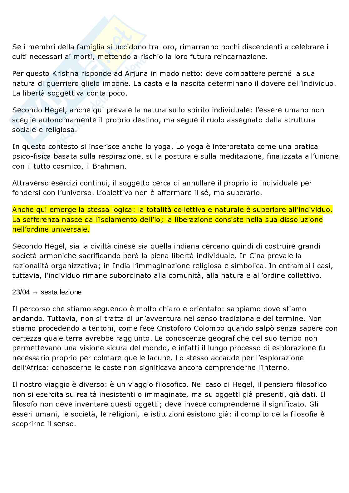 Appunti di Antropologia filosofica  Pag. 26