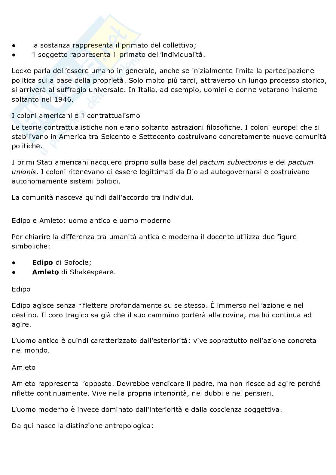Appunti di Antropologia filosofica  Pag. 41