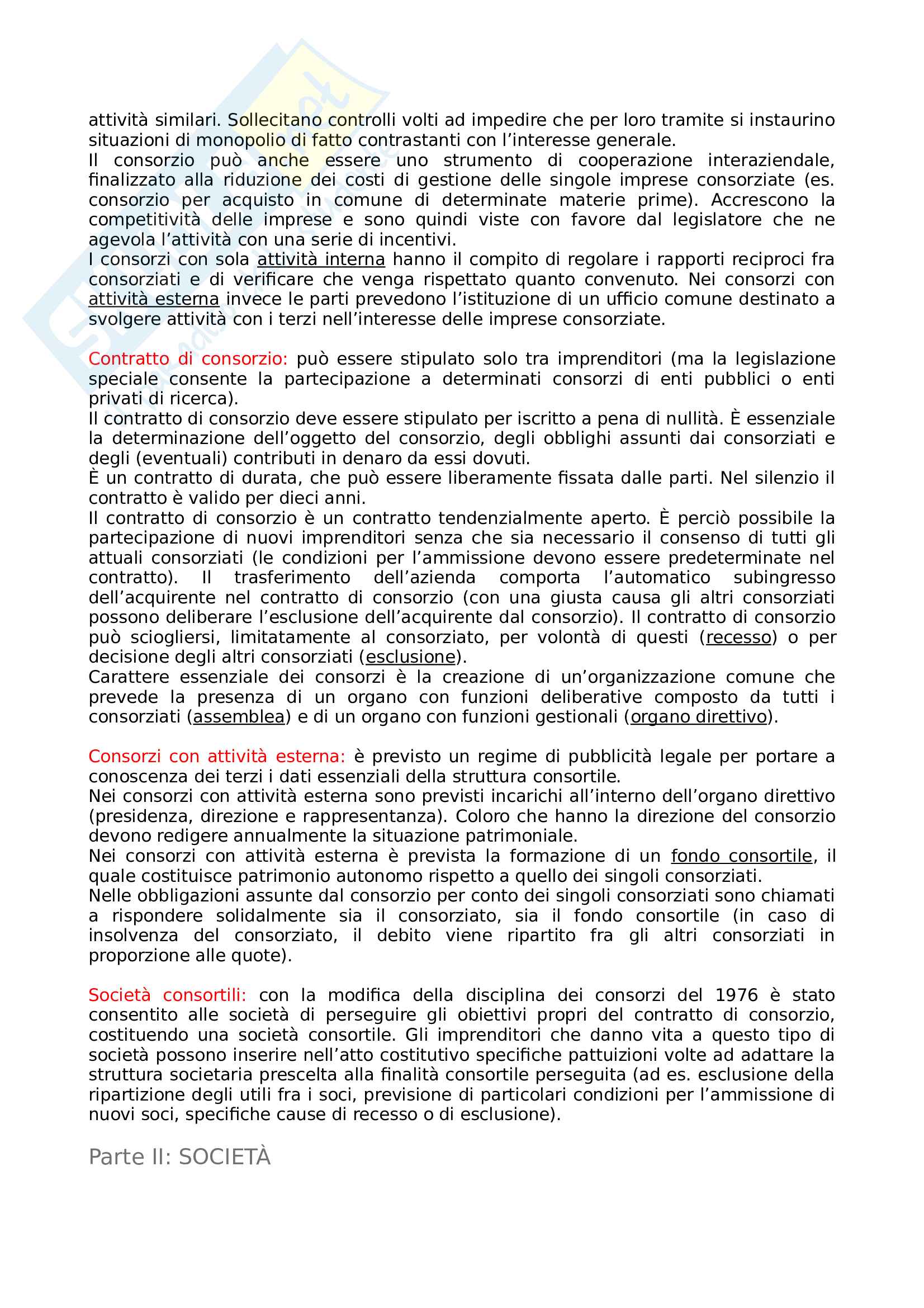 Riassunti/Appunti Diritto commerciale Pag. 11