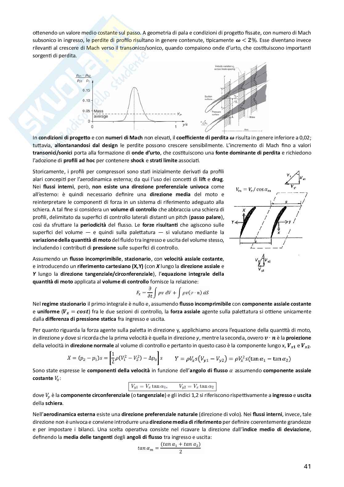 Teoria Turbomacchine (con Aeroacustica e Aeromeccanica)  Pag. 41