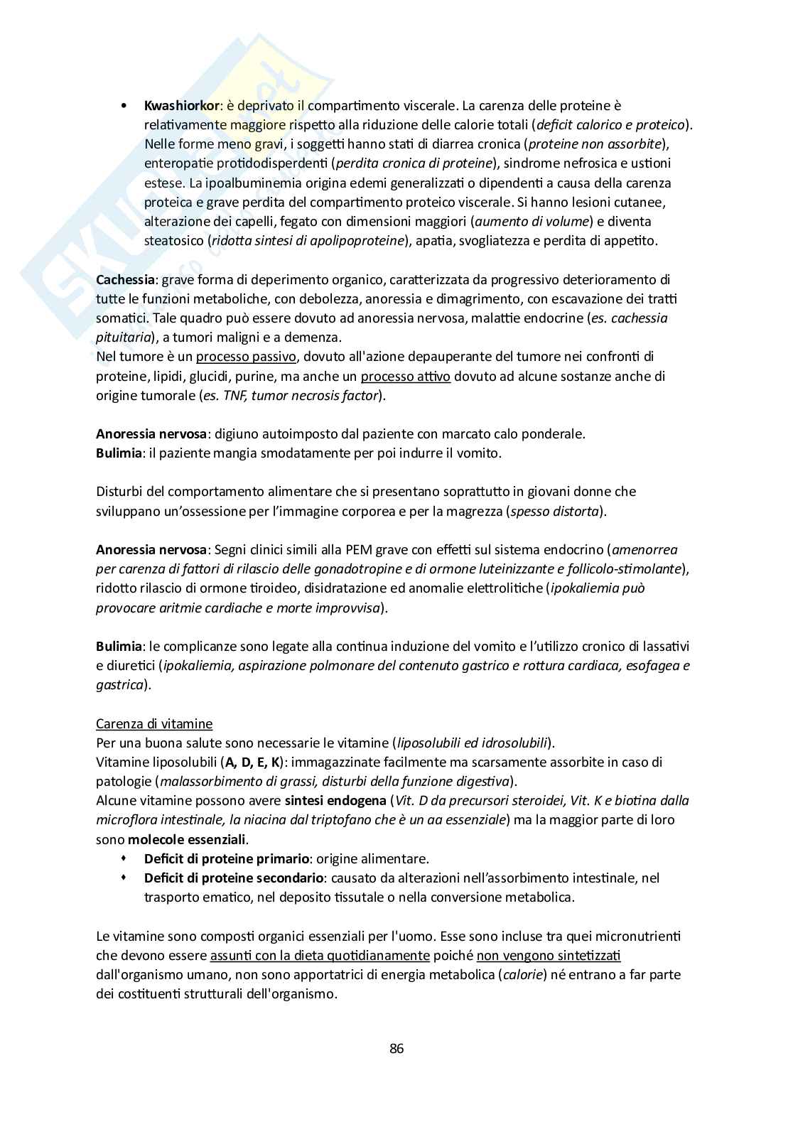 Patologia generale e terminologia medica Pag. 86