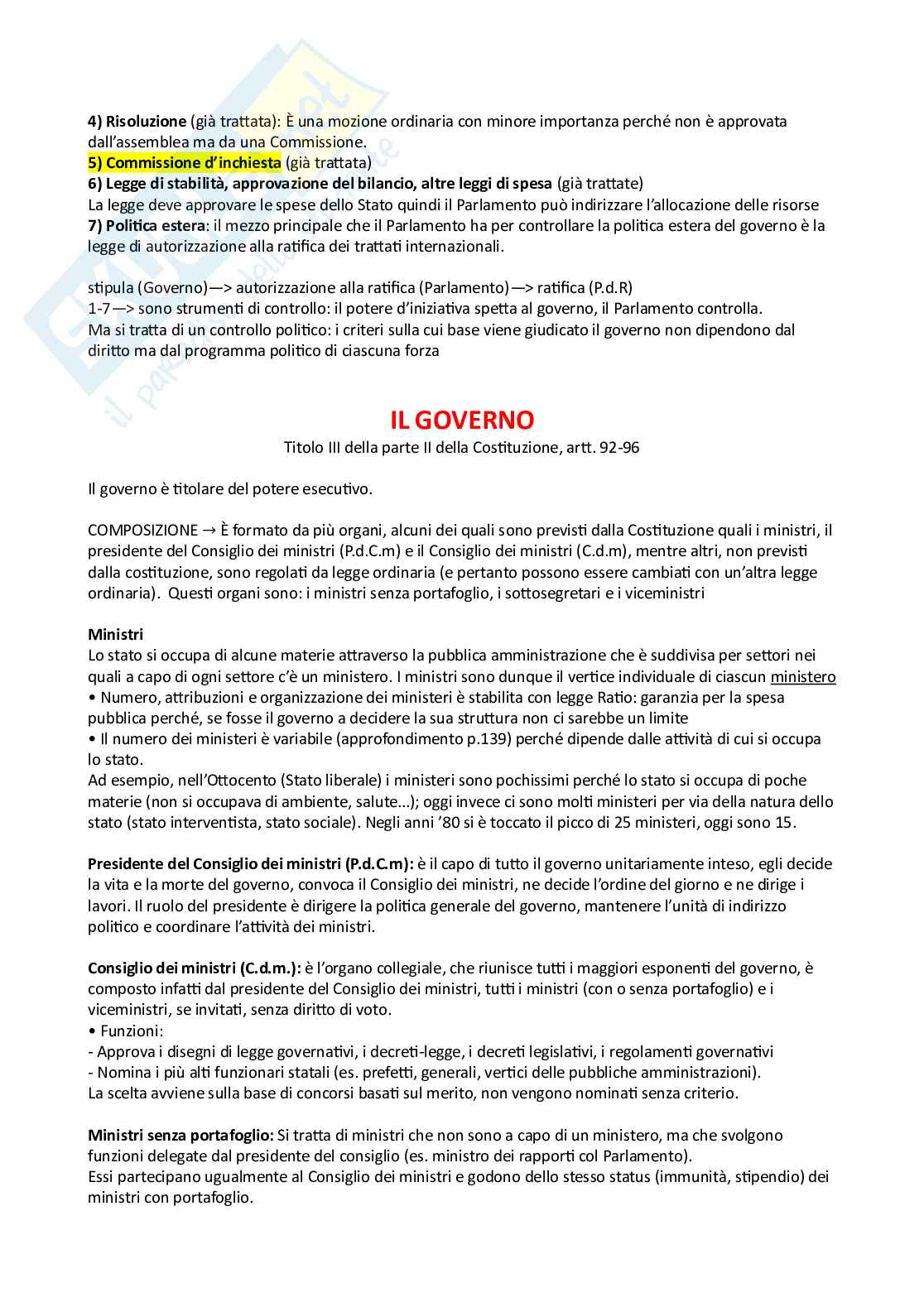 Diritto pubblico  Pag. 16