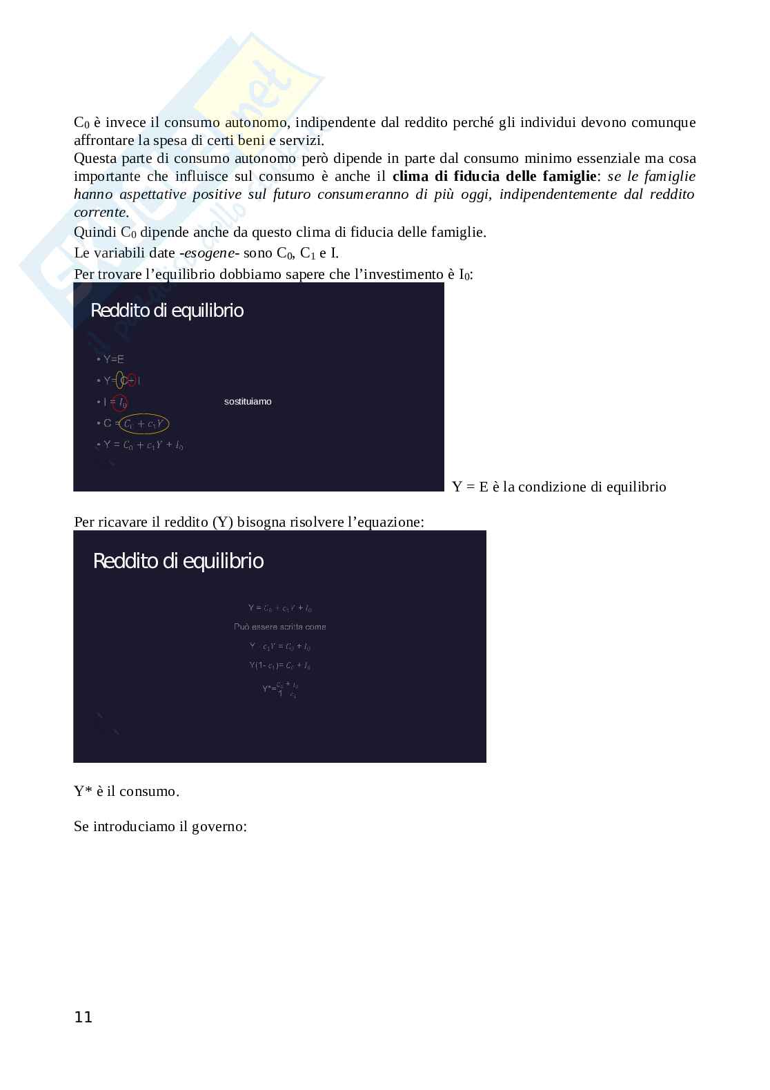 Appunti Macroeconomia  Pag. 11