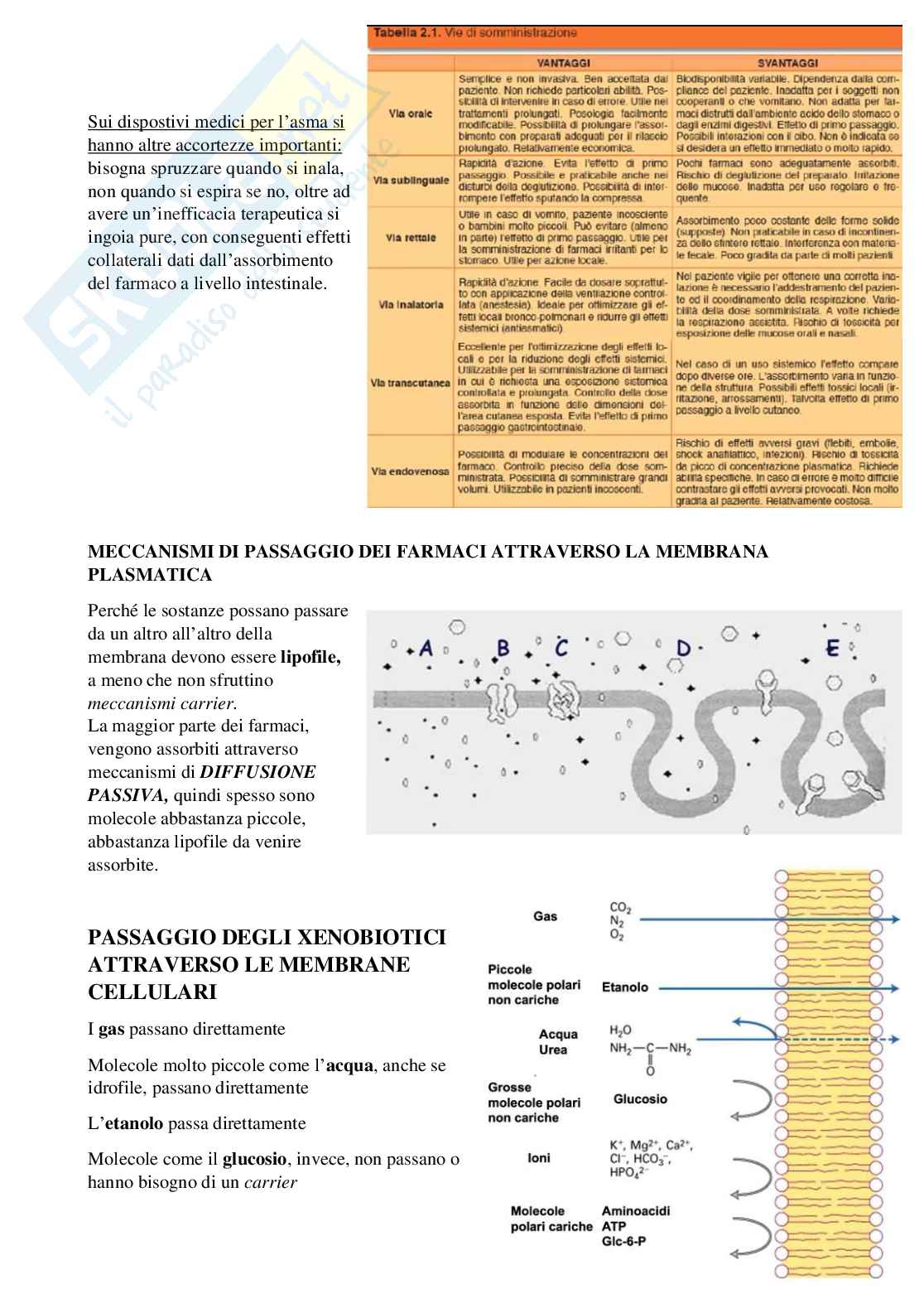 Farmacologia generale e farmacoterapia Pag. 21