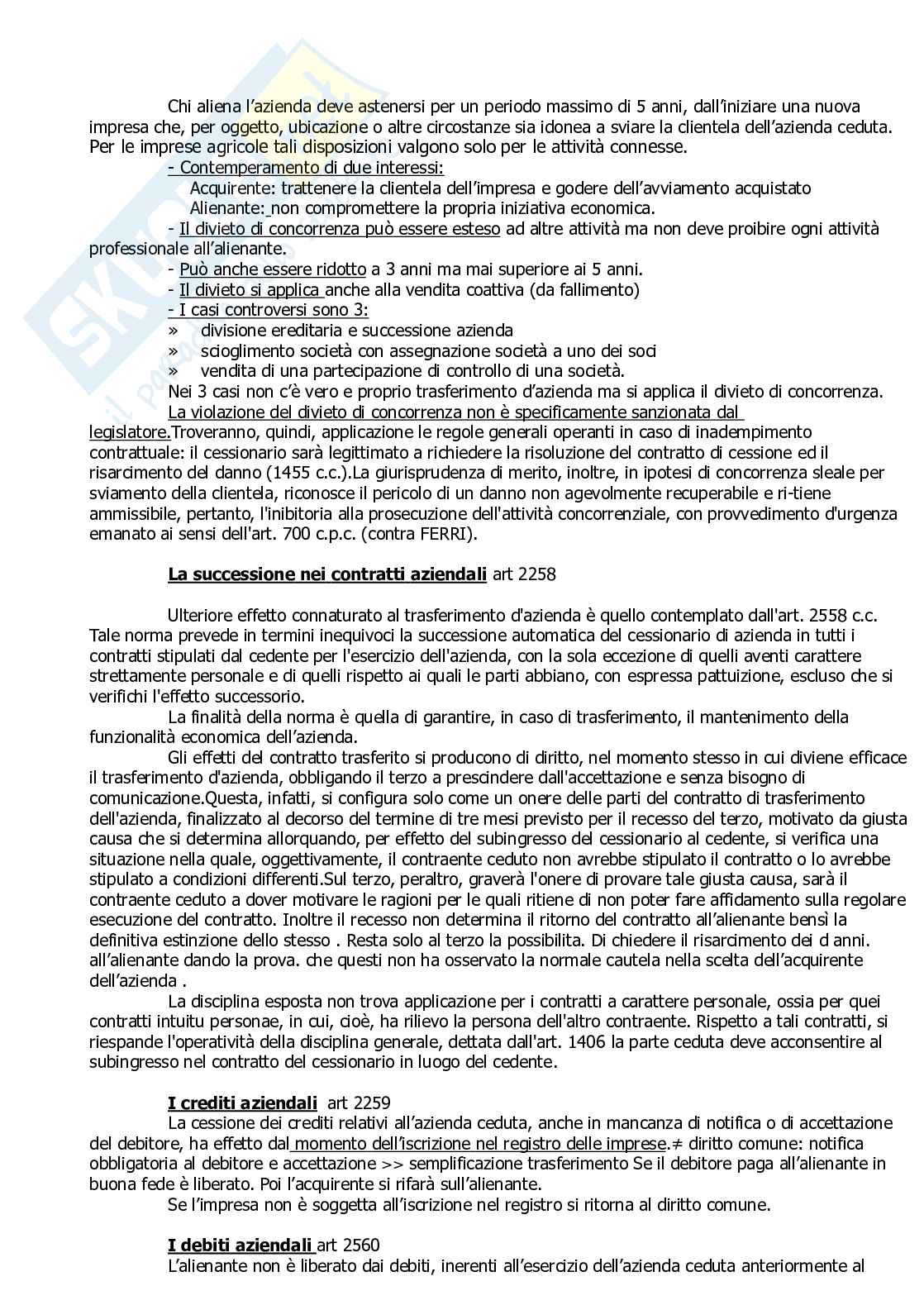 Riassunto esame Diritto amministrativo, Prof. Pennisi Roberto, libro consigliato Manuale di diritto commerciale, Campobasso Pag. 16