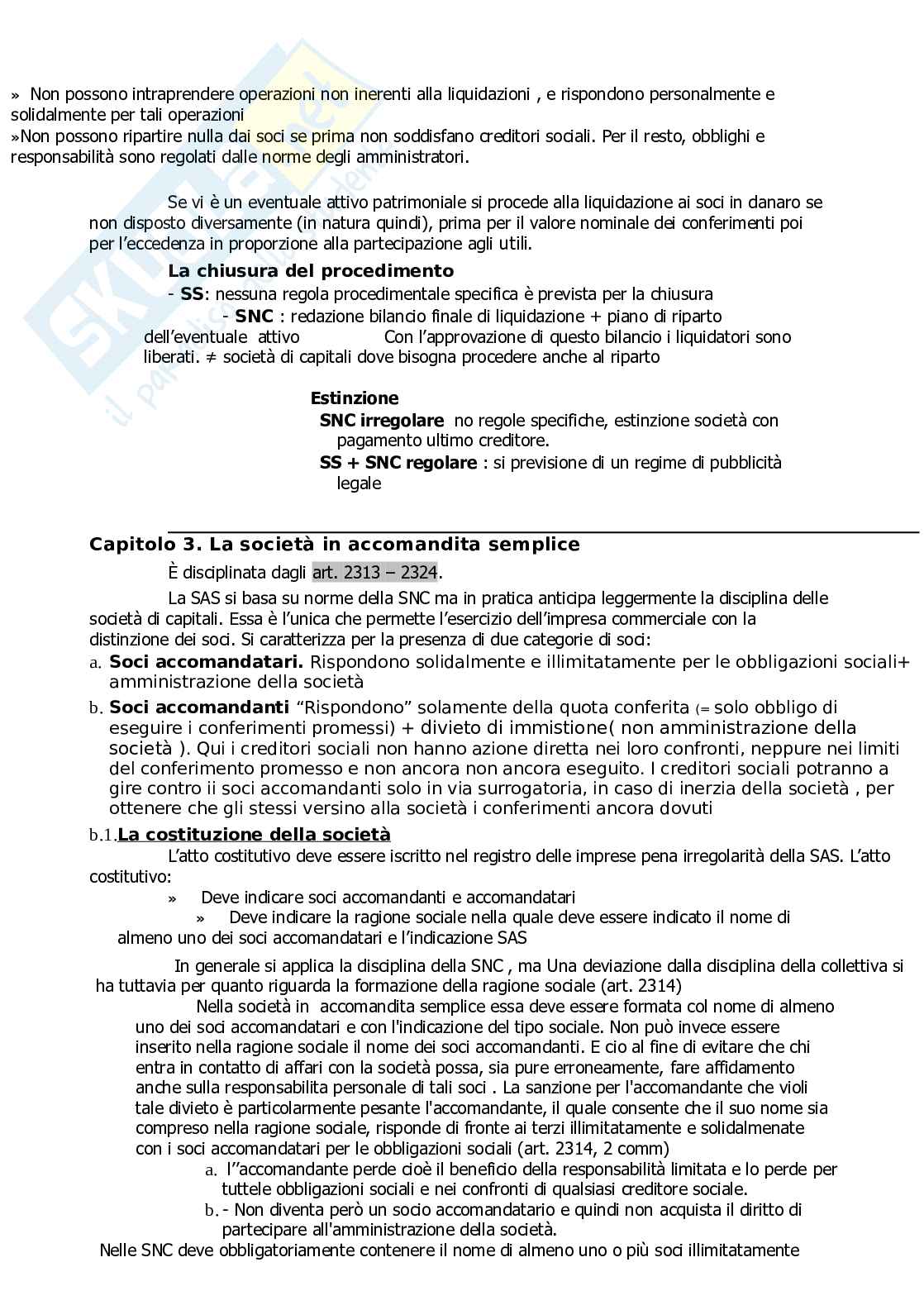 Riassunto esame Diritto amministrativo, Prof. Pennisi Roberto, libro consigliato Manuale di diritto commerciale, Campobasso Pag. 31
