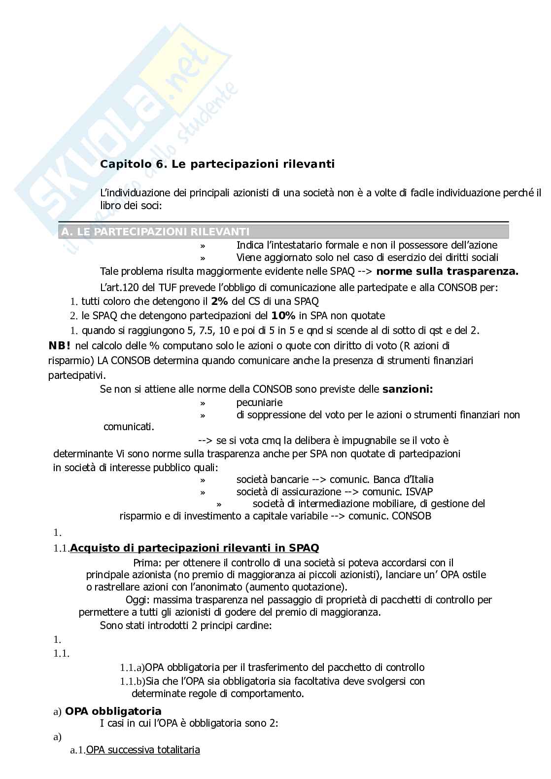 Riassunto esame Diritto amministrativo, Prof. Pennisi Roberto, libro consigliato Manuale di diritto commerciale, Campobasso Pag. 51