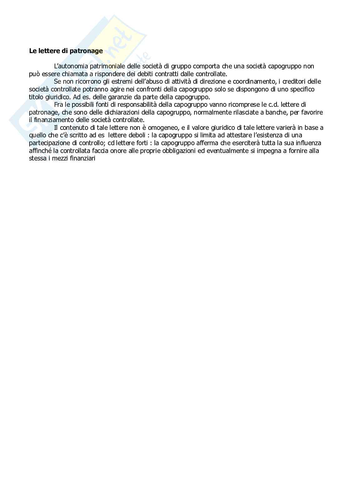 Riassunto esame Diritto amministrativo, Prof. Pennisi Roberto, libro consigliato Manuale di diritto commerciale, Campobasso Pag. 56