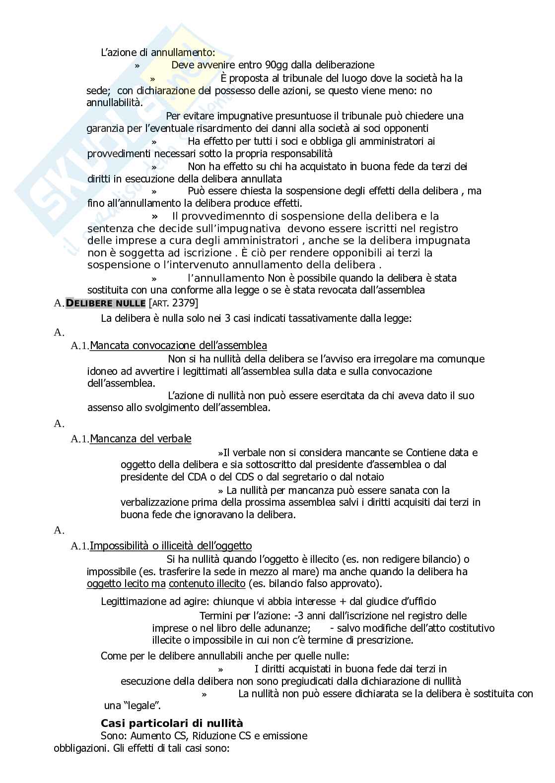 Riassunto esame Diritto amministrativo, Prof. Pennisi Roberto, libro consigliato Manuale di diritto commerciale, Campobasso Pag. 66