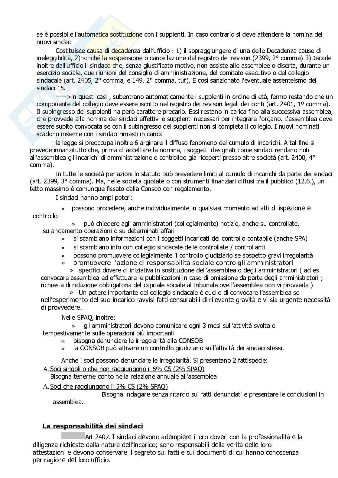 Riassunto esame Diritto amministrativo, Prof. Pennisi Roberto, libro consigliato Manuale di diritto commerciale, Campobasso Pag. 76