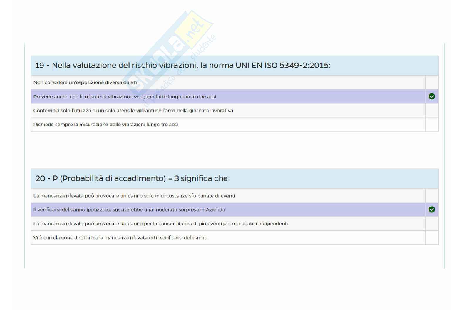 Domande esame Gestione e sicurezza degli impianti industriali Pag. 11