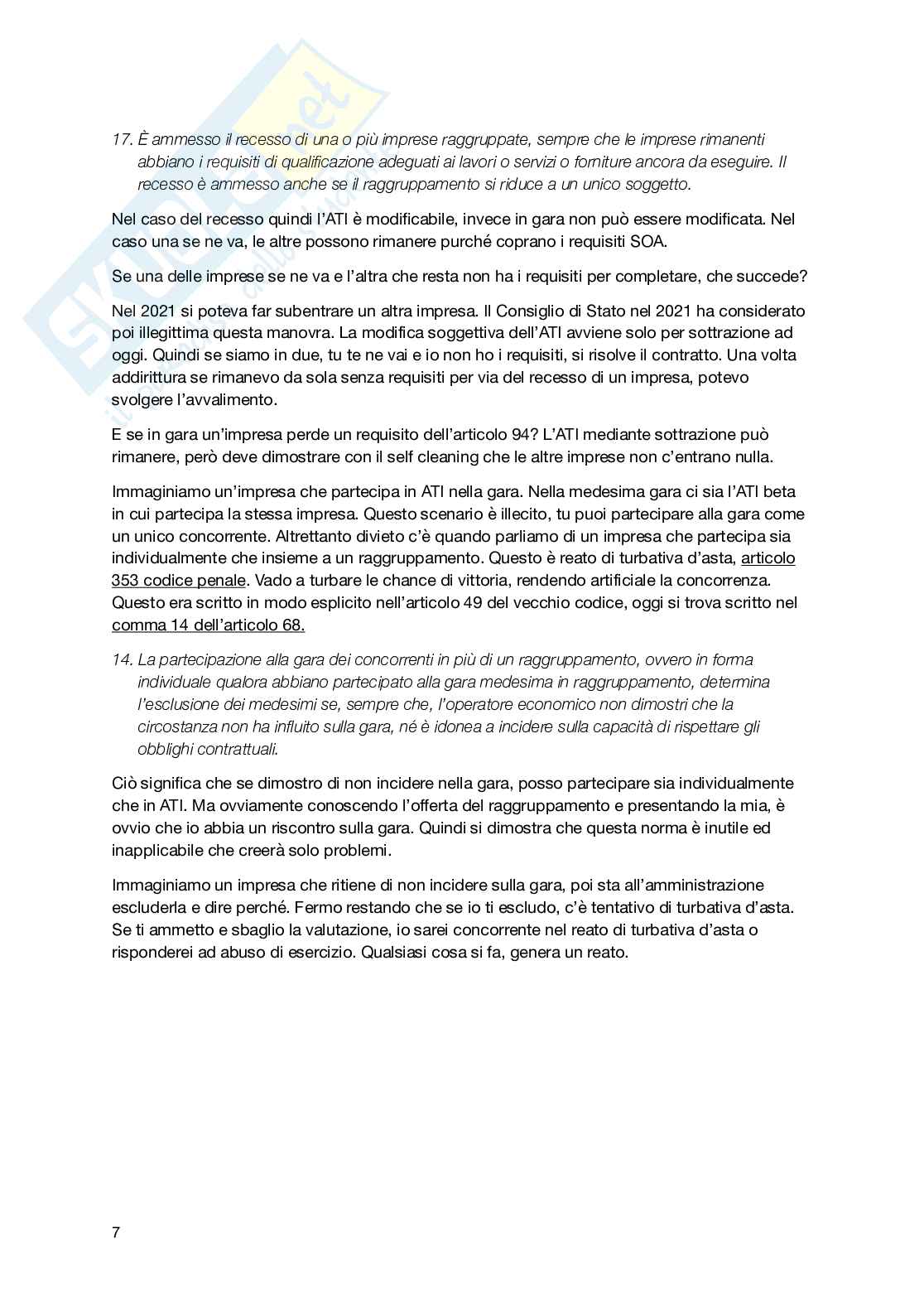 Seconda parte Legislazione delle opere pubbliche Pag. 11